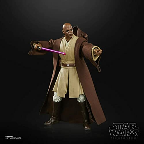 Star Wars Mace Windu Black Series Figure - Hasbro
