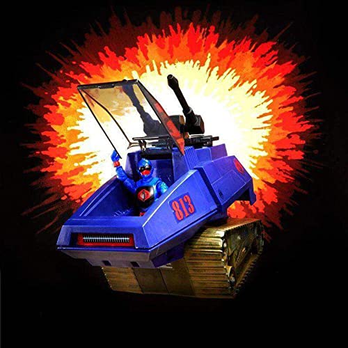 G.I. Joe Retro Collection Cobra H.I.S.S. III Toy Vehicle 3.75-Inch Rip It Action Figure