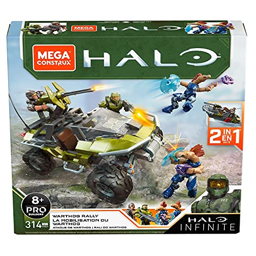 Halo Infinite Warthog Rally Vehicle Construction Set - Mega Construx