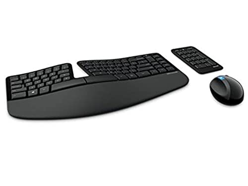 Microsoft Sculpt Ergonomic Desktop USB Port Keyboard and Mouse Combo (L5V-00002)