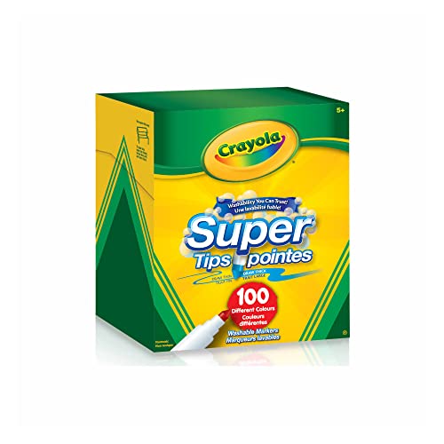 100-Pack Super Tips Washable Markers - Crayola