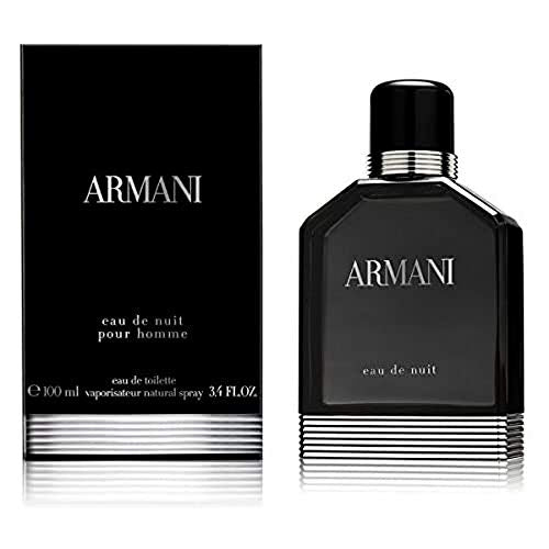 Giorgio Armani Eau de Toilette Spray, Eau de Nuit, 3.4 Ounce