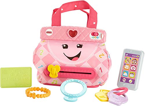 Fisher-Price Laugh & Learn My Smart Purse Bundled with Fisher-Price Laugh & Learn Sweet Manners Tea Set