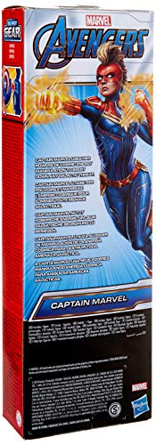 12" Avengers Captain Marvel Super Hero Action Figure Toy - Marvel