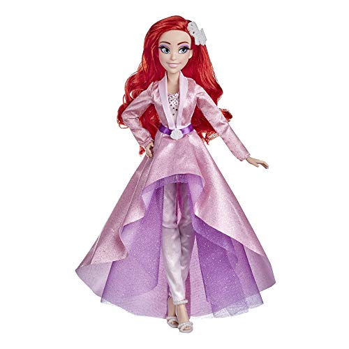 Disney Princess Style Series, Ariel Fashion Doll in a Modern Style with Earrings and Shoes. Collectable Doll for 6 Years and up