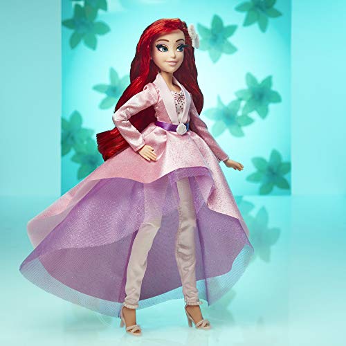 Disney Princess Style Series, Ariel Fashion Doll in a Modern Style with Earrings and Shoes. Collectable Doll for 6 Years and up