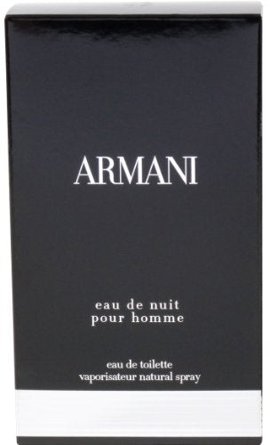 Giorgio Armani Eau de Toilette Spray, Eau de Nuit, 3.4 Ounce