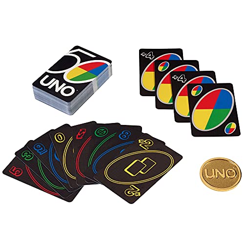 Special Edition UNO Card Game, 112 Cards for Collectors, Teen & Adult Game Night, Ages 7 Years & Older