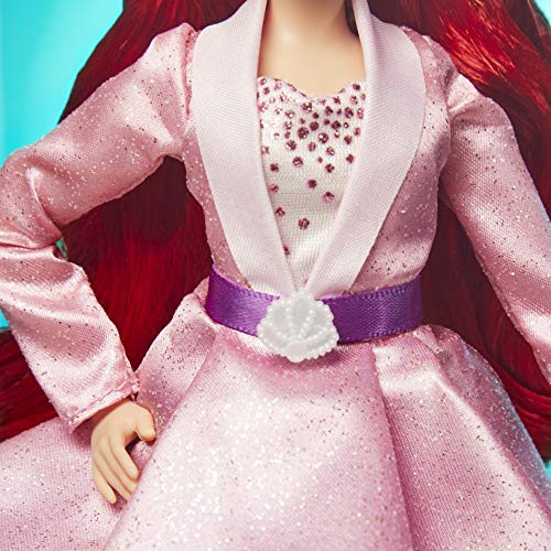 Disney Princess Style Series, Ariel Fashion Doll in a Modern Style with Earrings and Shoes. Collectable Doll for 6 Years and up