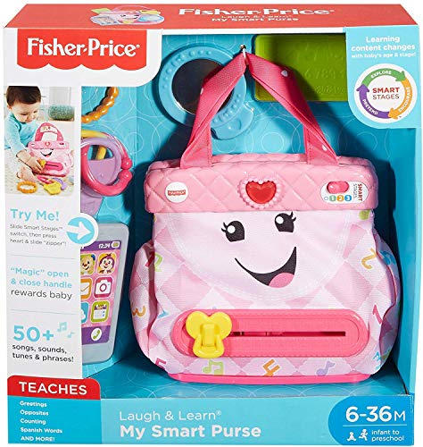 Fisher-Price Laugh & Learn My Smart Purse Bundled with Fisher-Price Laugh & Learn Sweet Manners Tea Set