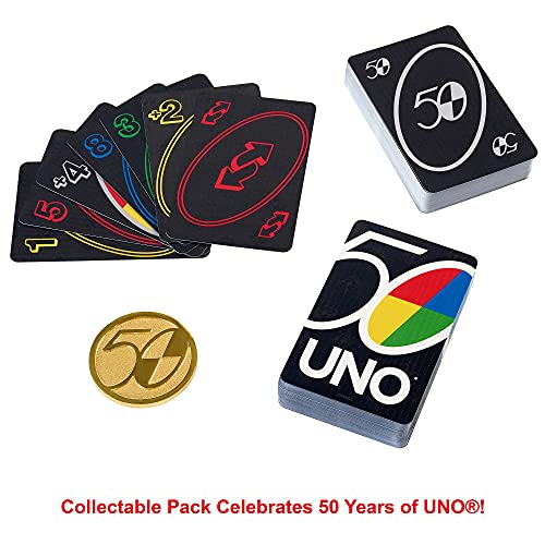 Special Edition UNO Card Game, 112 Cards for Collectors, Teen & Adult Game Night, Ages 7 Years & Older