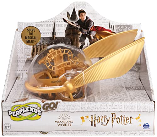 Spin Master Games 6062275 OGM GGM Harry Potter Perplexus Go GML, Black