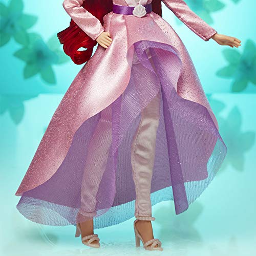 Disney Princess Style Series, Ariel Fashion Doll in a Modern Style with Earrings and Shoes. Collectable Doll for 6 Years and up