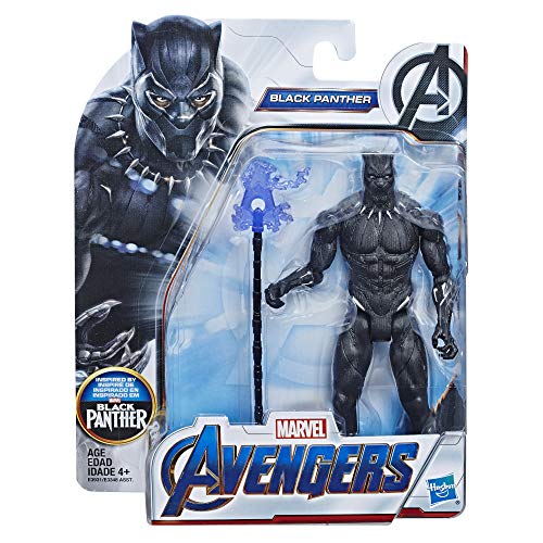 6" Avengers Black Panther Super Hero Action Figure Toy - Marvel