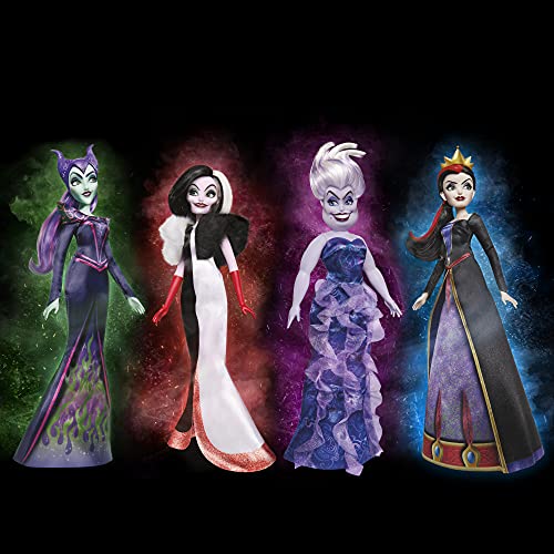 Disney Villains Maleficent Fashion Doll, Accessories and Removable Clothes, Disney Villains Toy for Kids 5 Years and Up