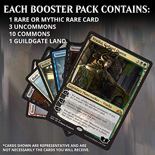 Guilds of Ravnica Bundle - 10 Booster Packs + Land Cards (230 Cards) - Magic The Gathering (MTG)