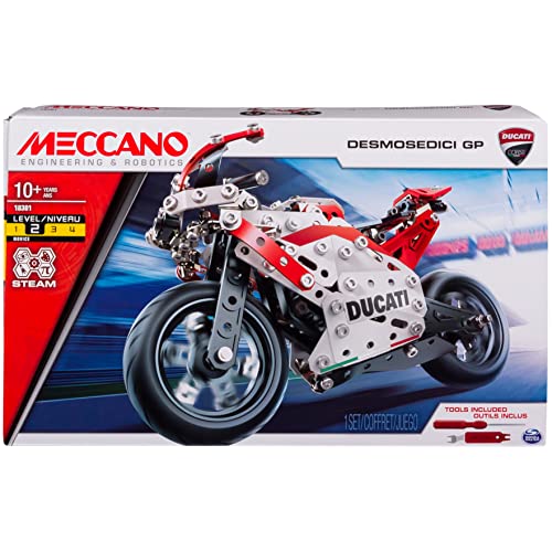 Meccano Ducati DESMOSEDICI Moto GP 17 Bike