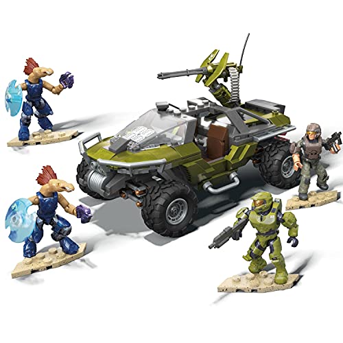 Halo Infinite Warthog Rally Vehicle Construction Set - Mega Construx