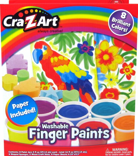 Washable Finger Paints - Cra-Z-Art